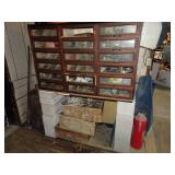 Vintage Window Drawers & Contents - Hardware