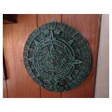 Vintage Mayan Calendar Wall Art