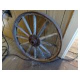 Antique Wagon Wheel - 24"