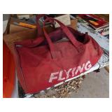 Flight Duffle Bag with Aviation Related