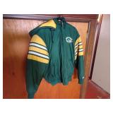 Vintage Logo 7 Green Bay Packers Winter Coat Size