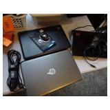 Three Laptops with 2 Power Cords and New Mouse -