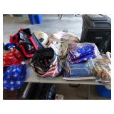 Assorted Patriotic Dï¿½cor and Supplies