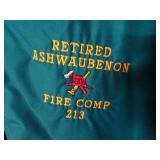 Vintage Retired Ashwaubenon Firefighter Jacket