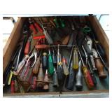 Contents of Drawer - Assorted Tools