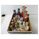 Lot of Misc. Porcelain Figurines & Christmas