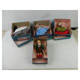 Lot of 4 Madame Alexander Dolls in Boxes - United