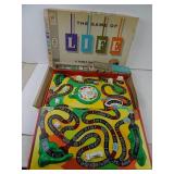 Vintage 1960 The Game Of Life Board Game -