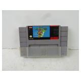 SNES Super Mario World Game Cartridge - Untested