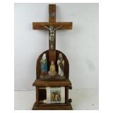 RARE Antique Christian Stations of the Cross Wall