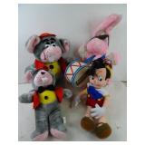 Lot of Misc. Plush Figures - Chuck E. Cheese