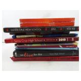 Lot of High School Yearbooks