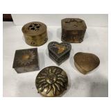 Lot of trinket boxes