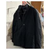 Coat possibly size large no tags fuzzy inside