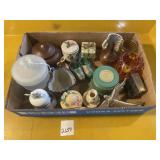 Assorted Trinket Boxes and Other Items