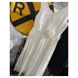 White dress possible size large no tags