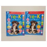 2  scholastic jumbo pre-k workbooks