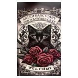 8x12 metal sign, Salem Sanctuary For Wayward Cats