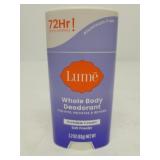 Lume Whole Body Deodorant Invisible Cream Soft