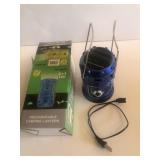 USB rechargeable camping lantern , new