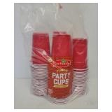 100 plastic party cups 18oz