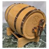 New whiskey barrel dispenser! Awesome gift idea.