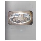 1 ounce .999 fine silver bar, Stutz Beareat