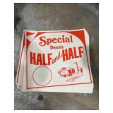 27 special Deanï¿½s Half and Half milk advertising