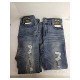 2 Art Class Girls super skinny jeans size 12 New