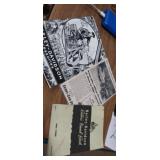 Harley Davidson paper hand books and