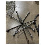 (3) 4 way lug wrench