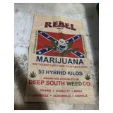 Rebel burlap sack 36ï¿½x 24ï¿½