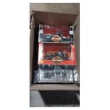 7 Harley Davidson die cast 1:18 models