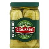 64oz jug of claussen deli style pickle halves