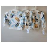 3 Bluey Size 18M Sweatshirts All New with Tags