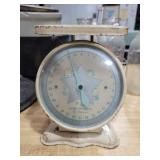 Infant Baby scales vintage 8in