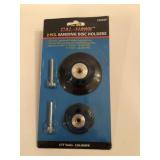 2-pc Sanding disc holders