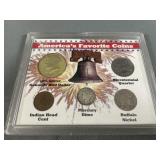 Americas Favorite Coin Set Mercury Dime Indian