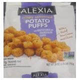 3- 28oz bags of alexia crispy seasoned potato