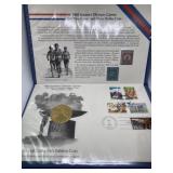 1988 Olympics 24k Gold electroplate silver