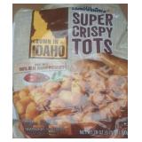 3- 28oz bags of super crispy tots