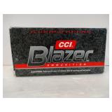 CCI Blazer 40 s&w 180 grade FMJ 50 cartridges