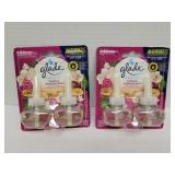 4 Glade plug in refills vanilla passion fruit