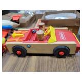 Vintage 1970 Playskool Wood & Plastic TakeApart