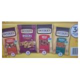 36ct case of snyders pretzel variety box