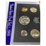 1968 US Mint proof set (silver)