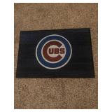 18 in x 27 in Chicago Cubs mat