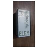 Eley subsonic .22lr 38gr hallow point ammunition