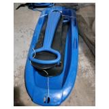 Blue snow sled 45 in Long