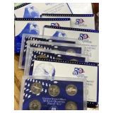 COMPLETE 50 State Quarters Proof sets 1999-2008